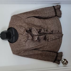 PARIS PHILIPPE ADEC WOOL BLEND BLAZER